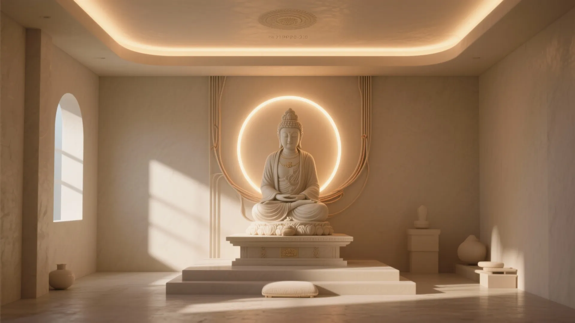 3. Minimal POP Ceiling Tray for Diya Glow