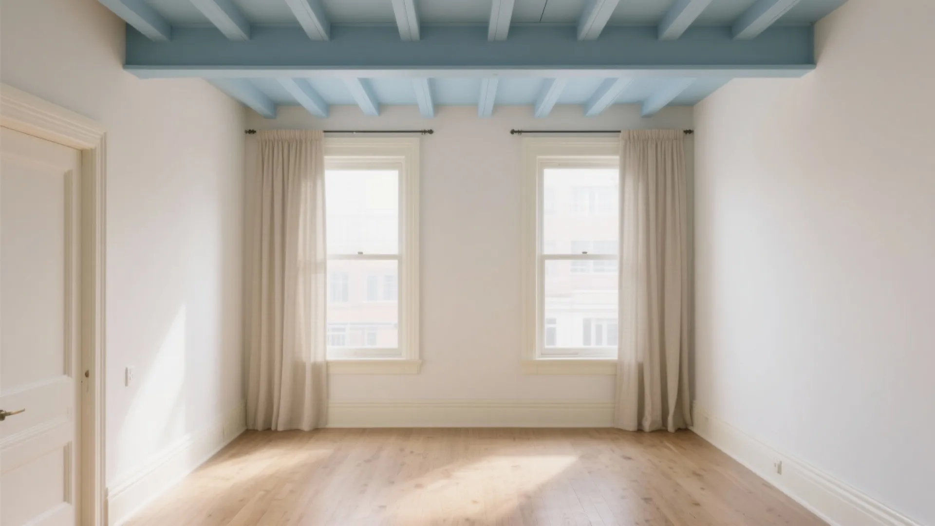 Ceiling and Trim Contrast to Shape Space