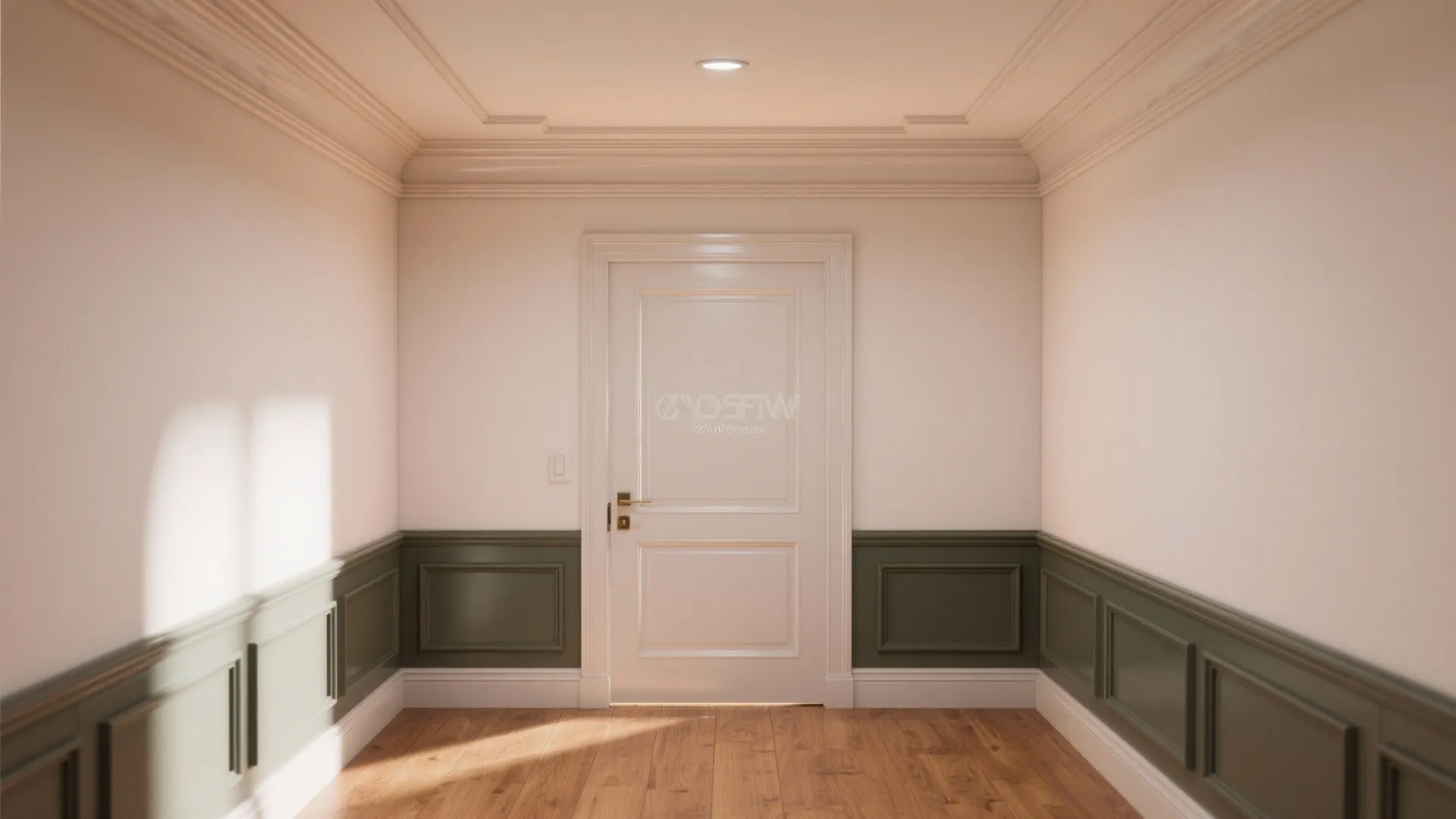 3. Ceiling, trim and small areas for big impact