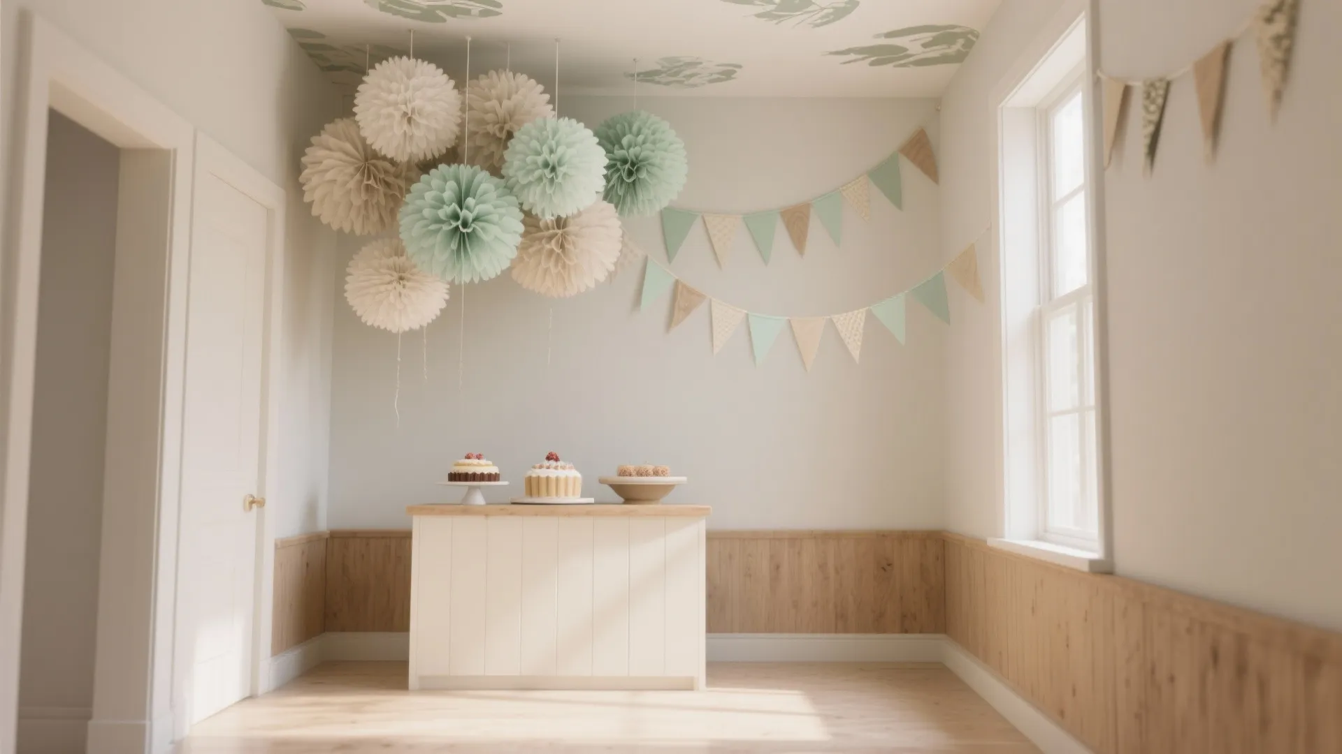 Up and Away: Ceiling Decor and Vertical Lines
