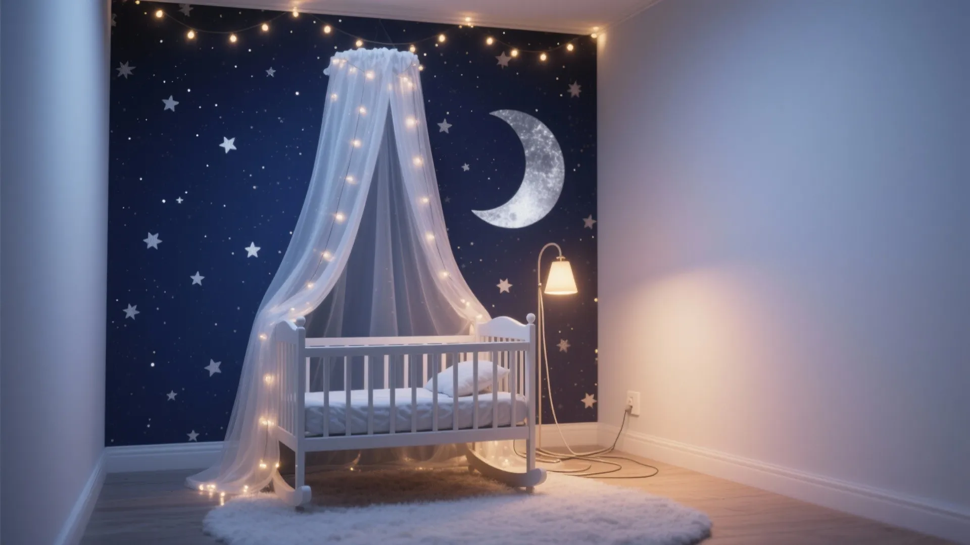 Celestial Night Sky Backdrop