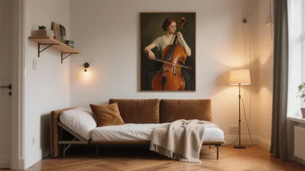 Cello Canvas Wall Art: 5 Styling Ideas