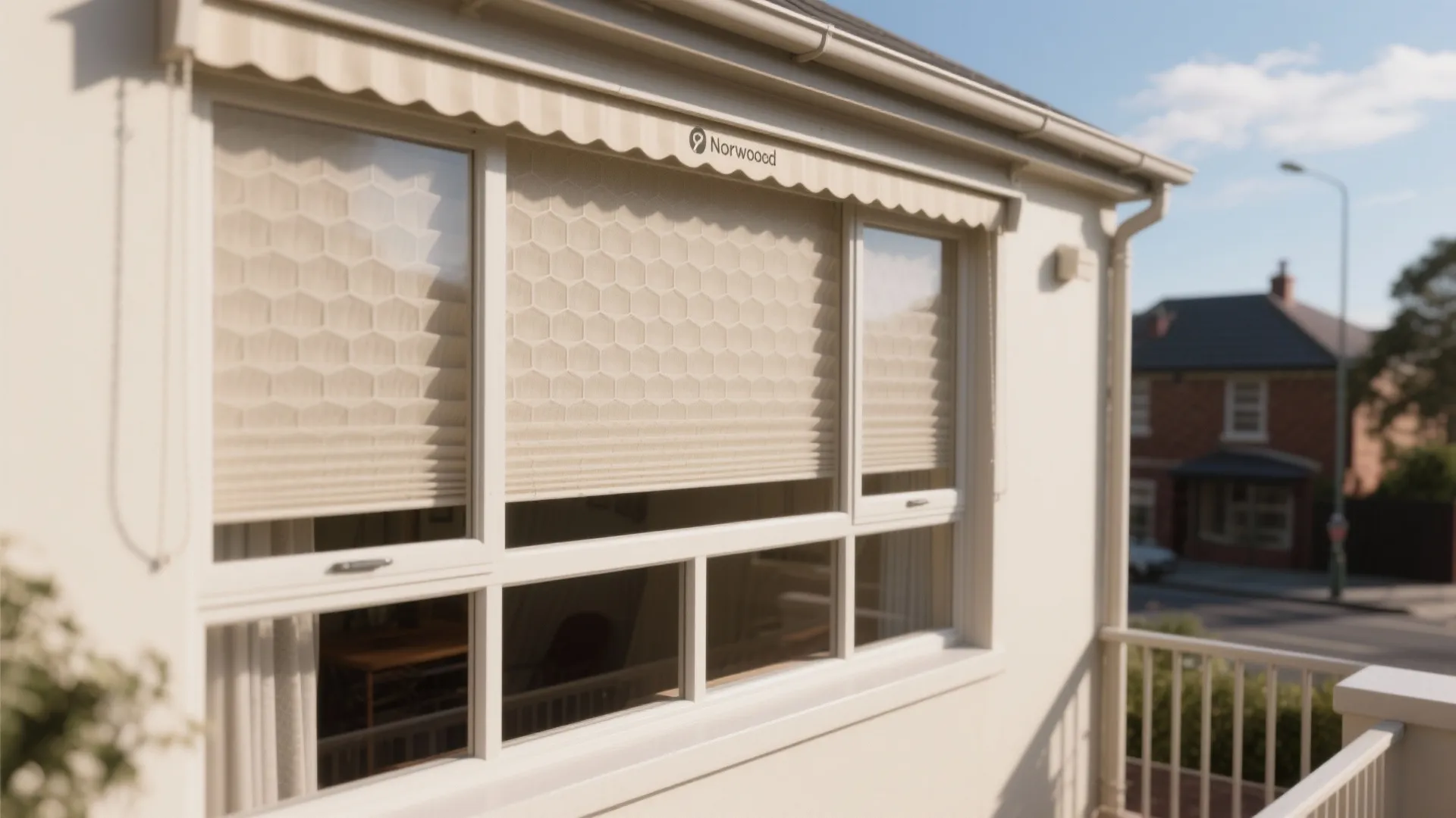 Top-Down Bottom-Up Cellular Shades for Light and Thermal Comfort