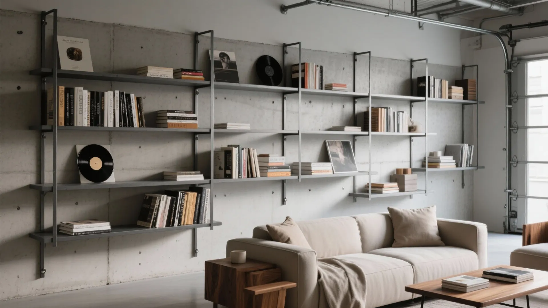 Cement-and-steel hybrid for heavy loads