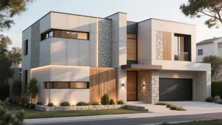 5 Inspiring Front Wall Cement Design Ideas