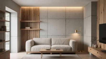 5 Cement Wall Design Ideas for Small Spaces