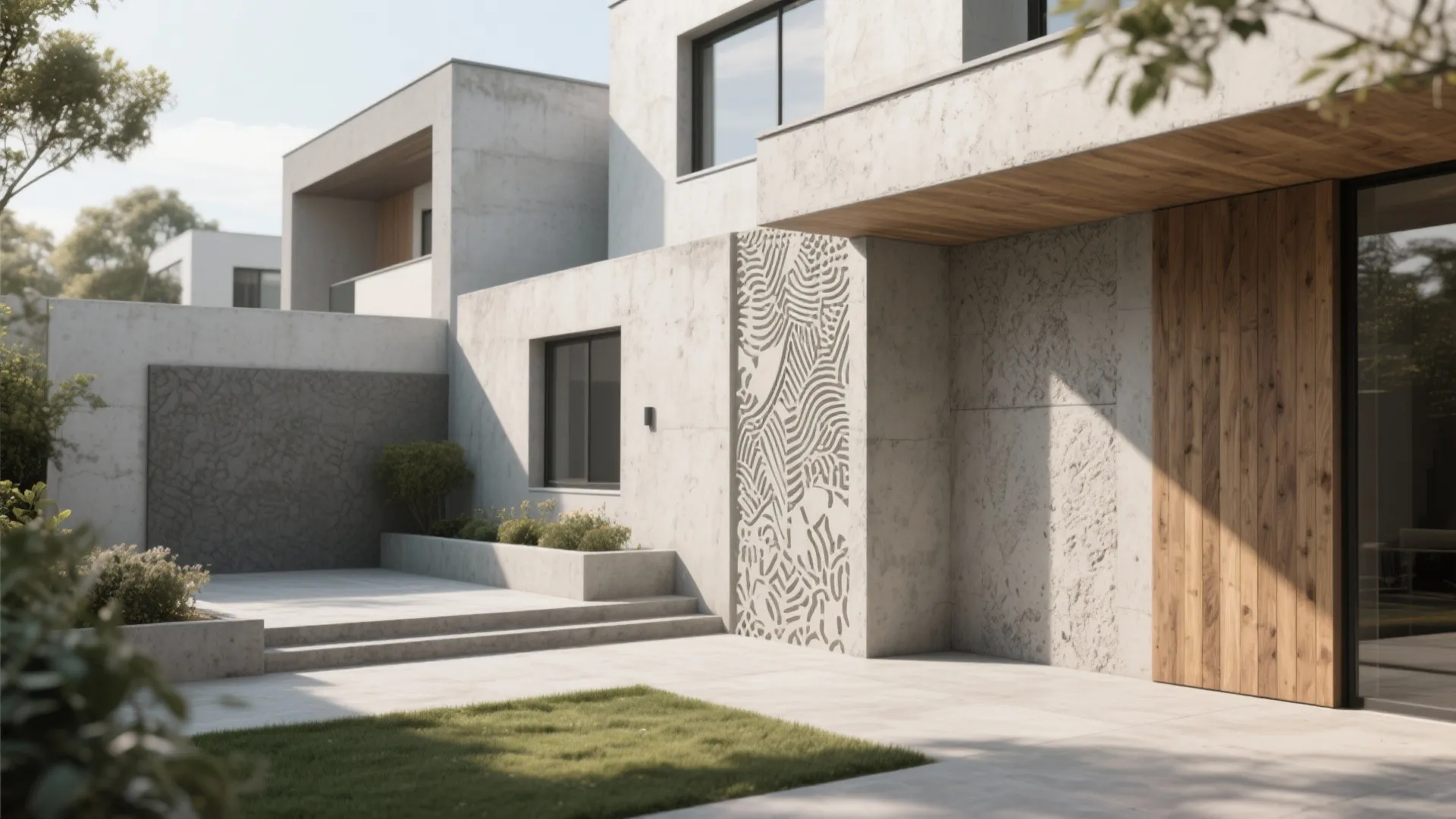 5 Cement Plaster Outside Wall Design Ideas: Creative inspiration for stylish and durable exterior wall finishes