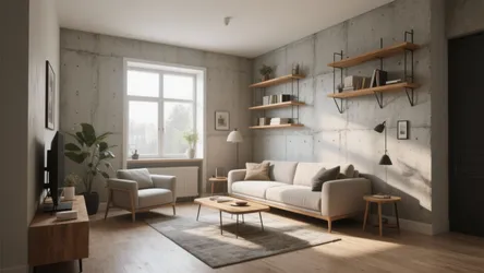 5 Cement Wall Design Ideas