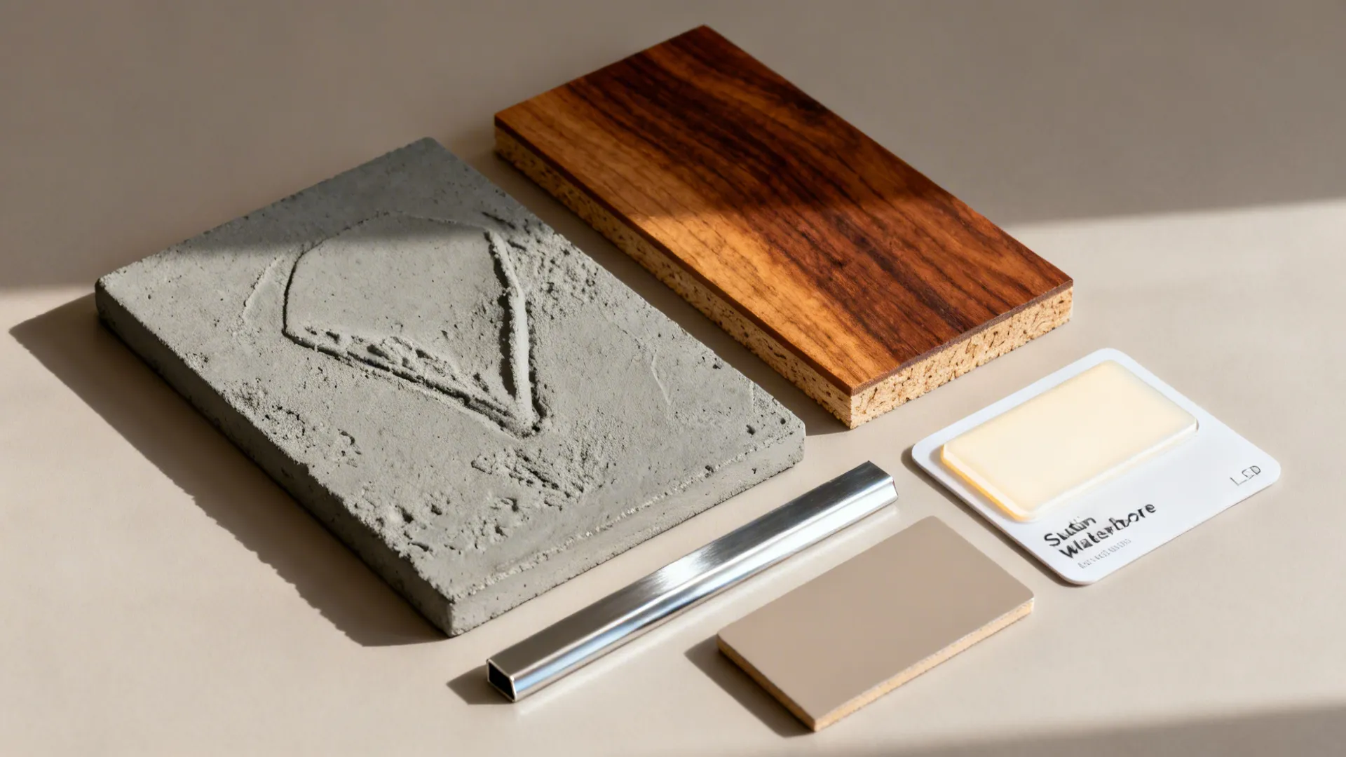 Concrete-and-wood hybrids for warmth