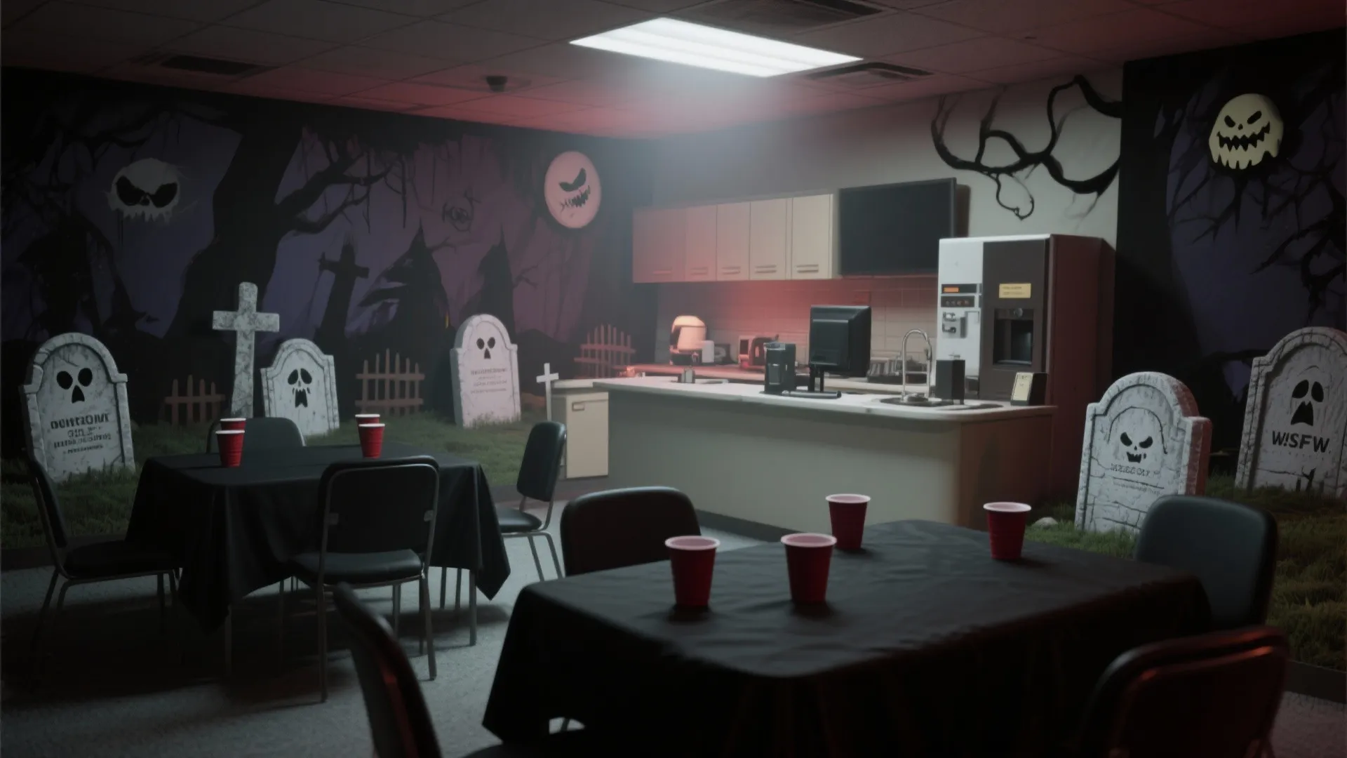 5. Cemetery Breakroom