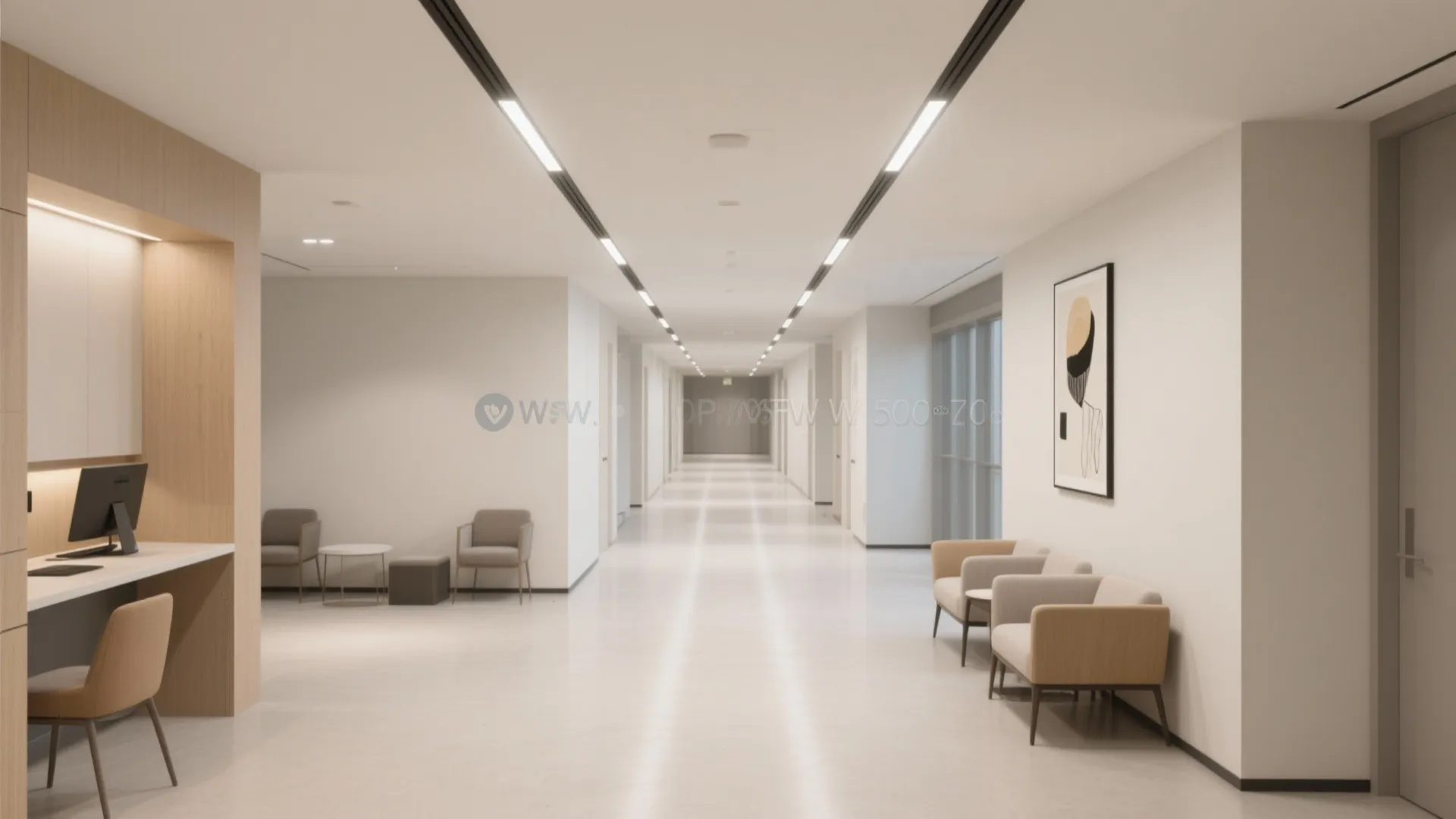 Center Band POP with Slim Linear Light