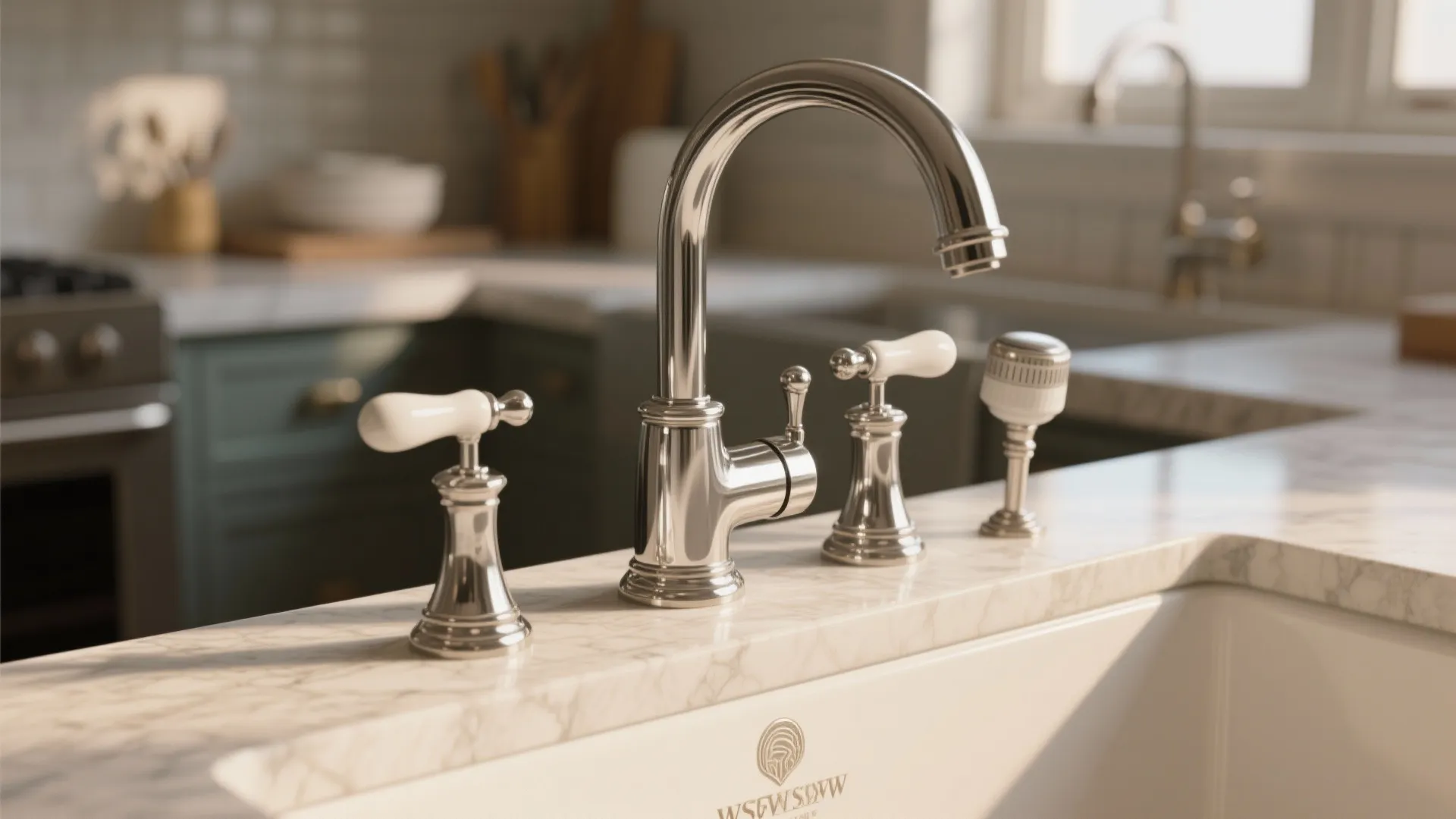 1. Classic Center Set with Separate Spray