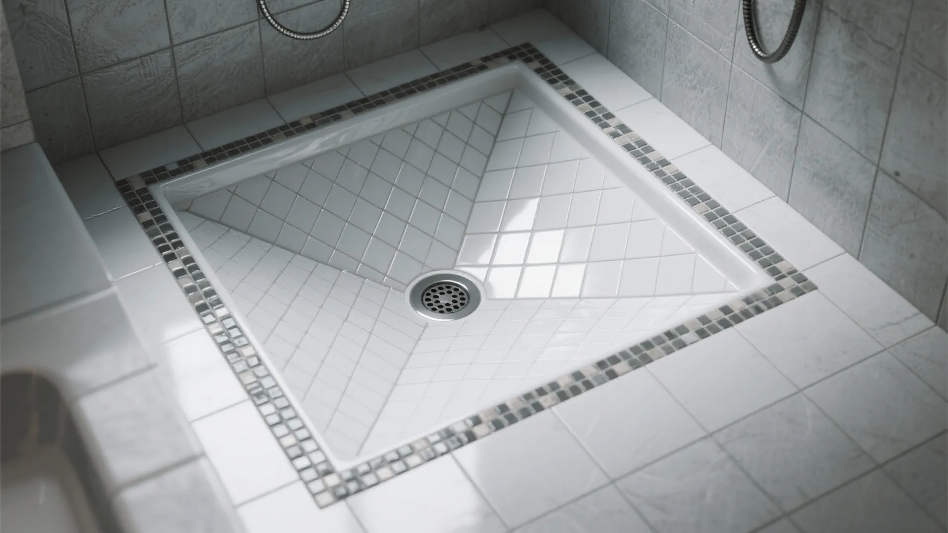 Center drains with large-format tiles done right