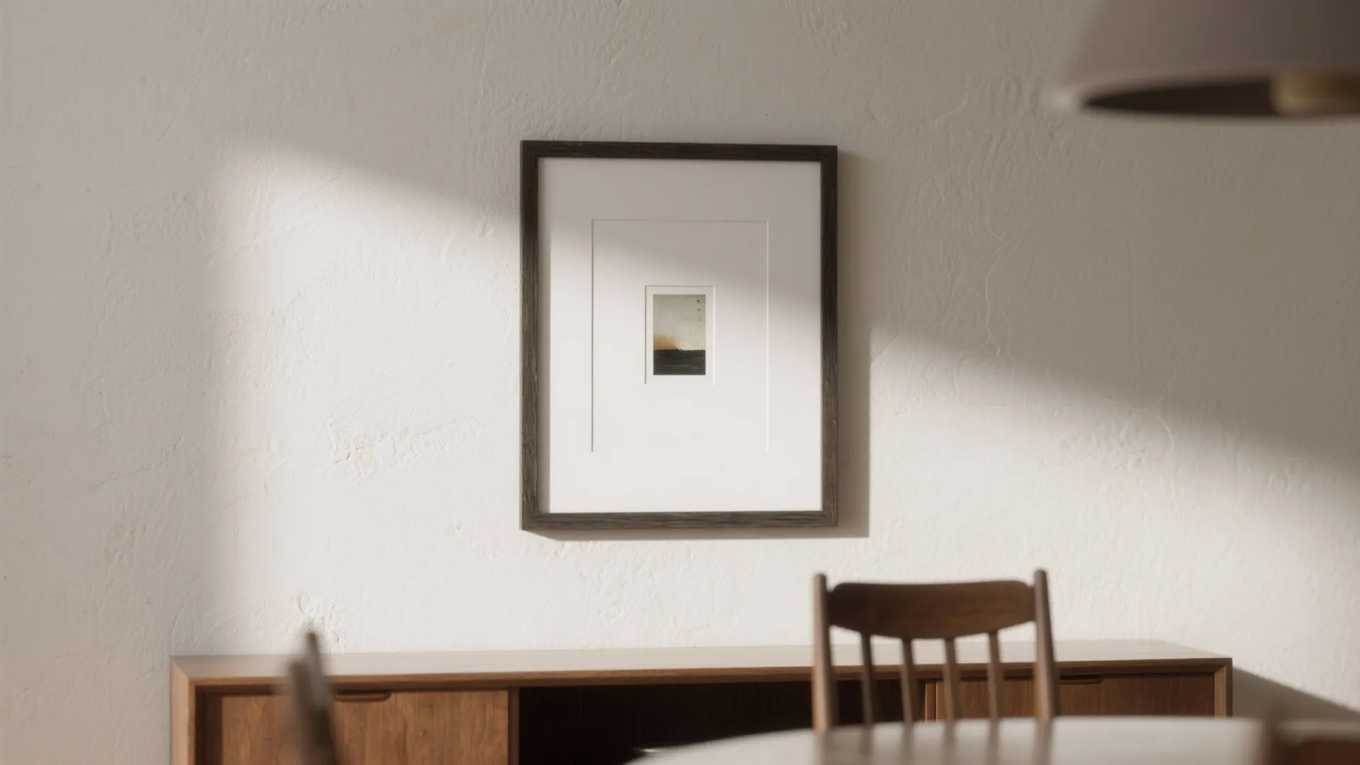 1. Centered single-frame statement