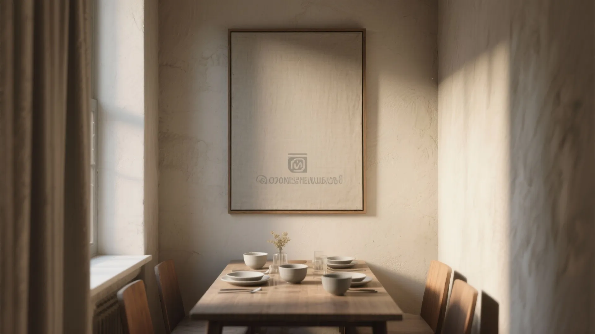 1. One bold, centered canvas as the focal anchor