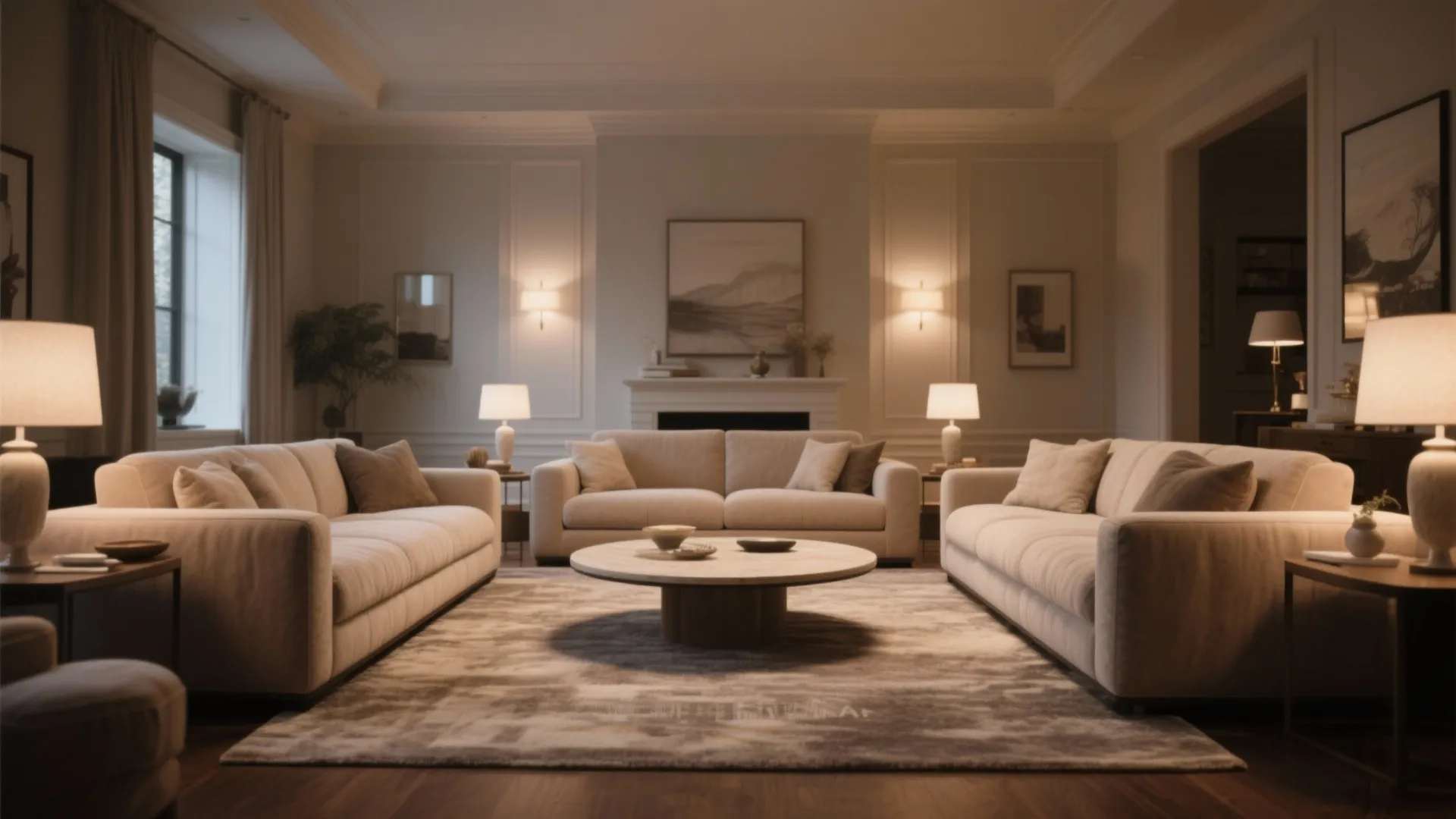 1. Centered Conversation Zone