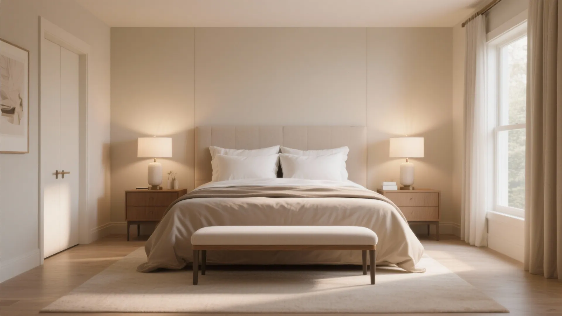 Idea 1: Centered Statement Bed