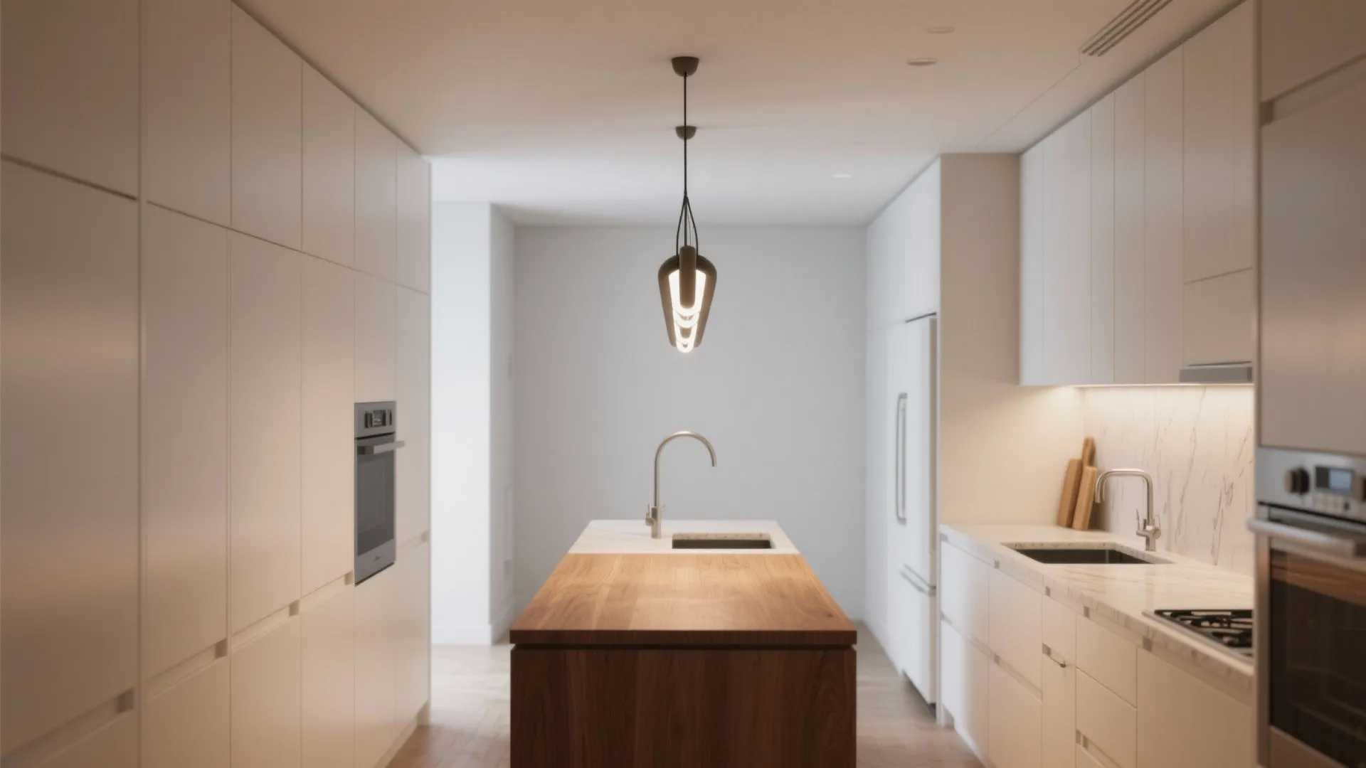 1. Centered over a narrow island for strong visual rhythm