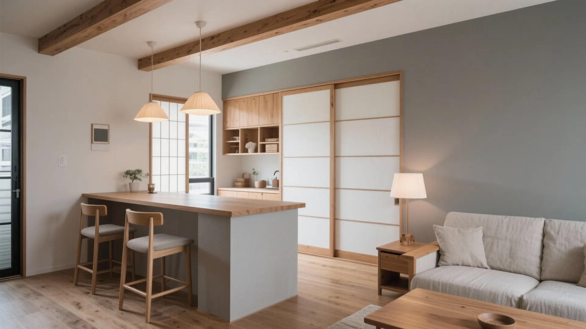 Tips 1: 5LDKでも“中心”を作る日本室内设计