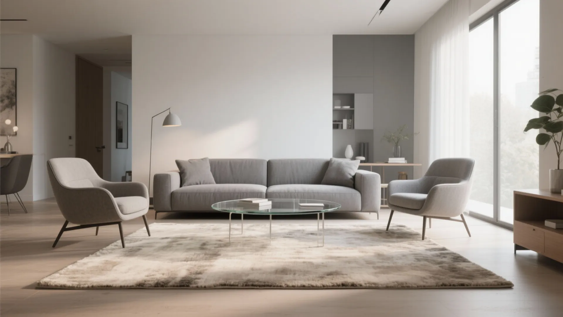 8x10 rug centering sofa chairs and coffee table