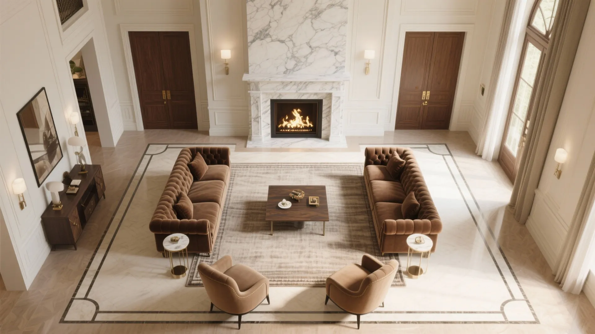 Grand Symmetry, Centerlines, and Sublime Scale