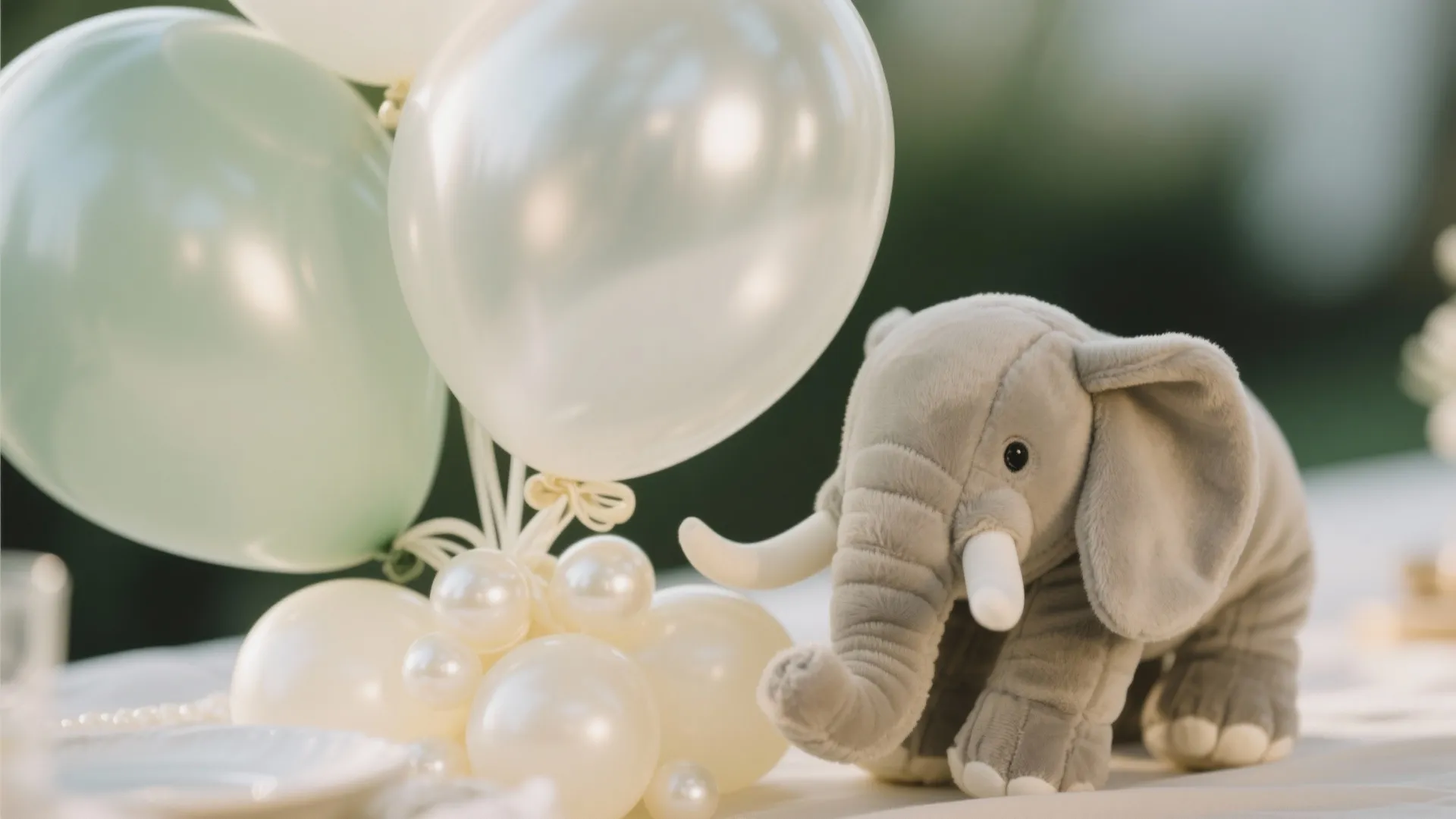 Balloon Centerpieces with Plush Accents