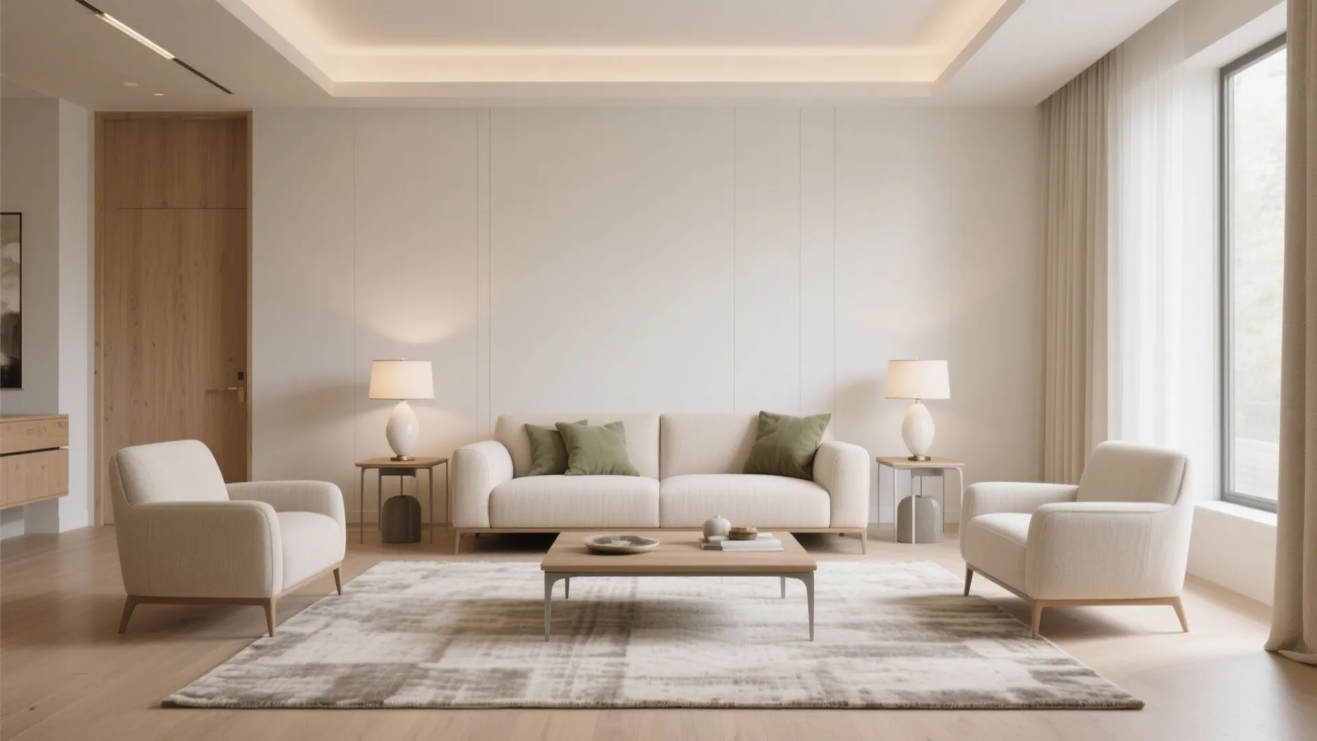 Symmetry with a central axis