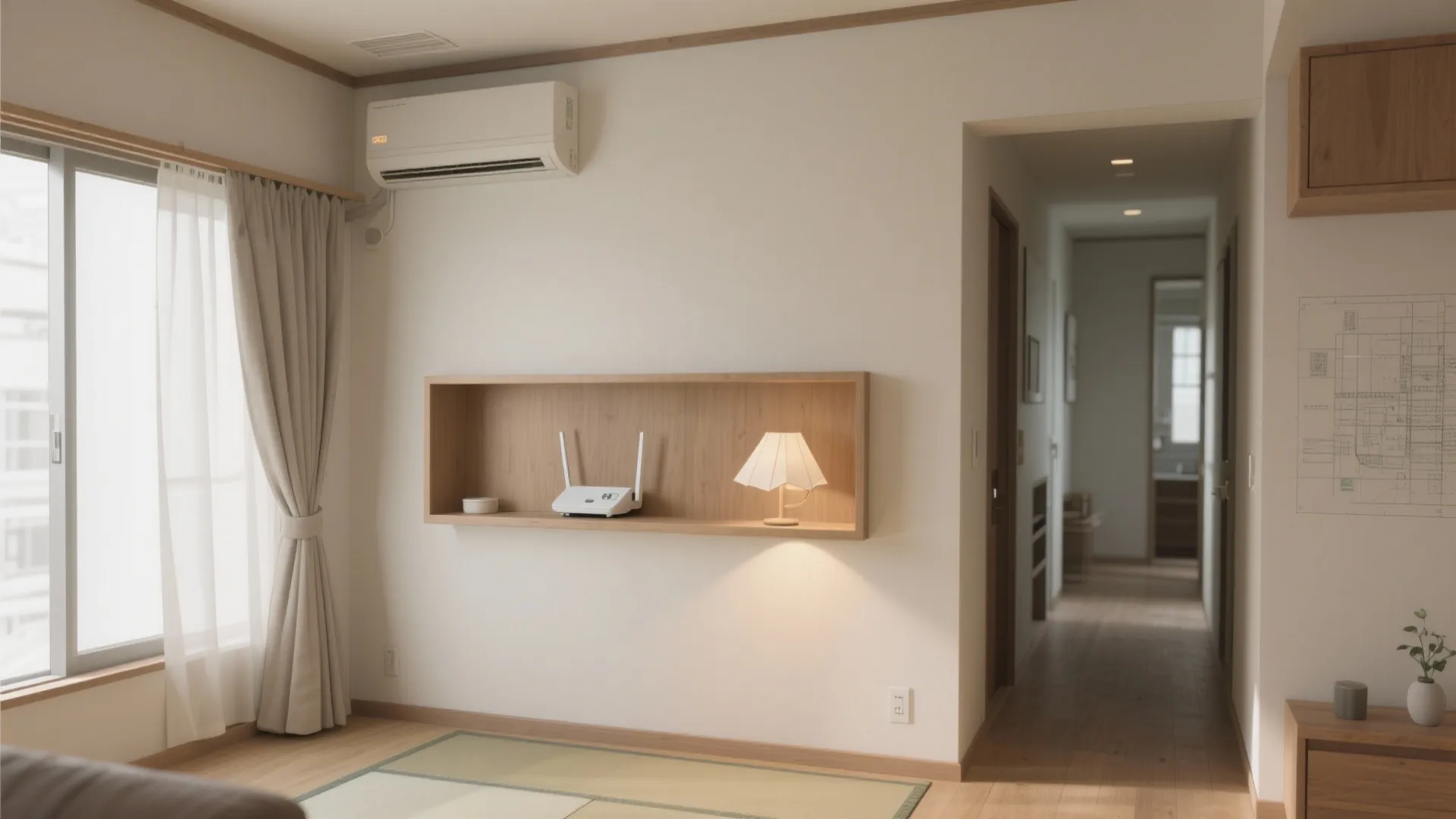 Tips 1: 家の中心×高めの位置に置く（東京小戸型でも有効）