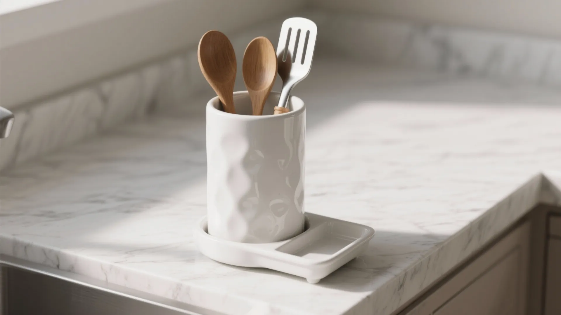 1. Ceramic Cylinder with Drip Tray