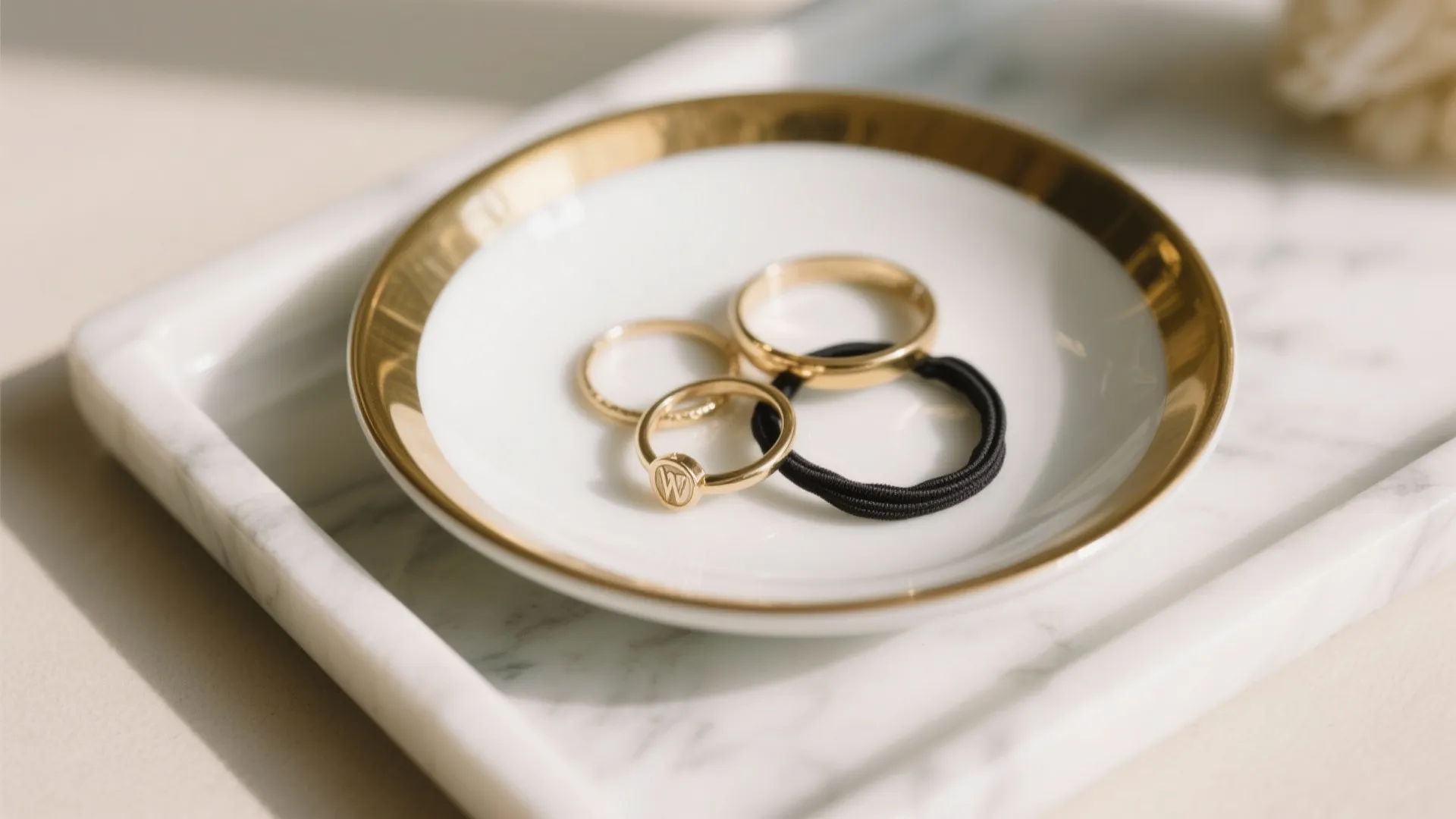 7. Integrate a small ceramic dish