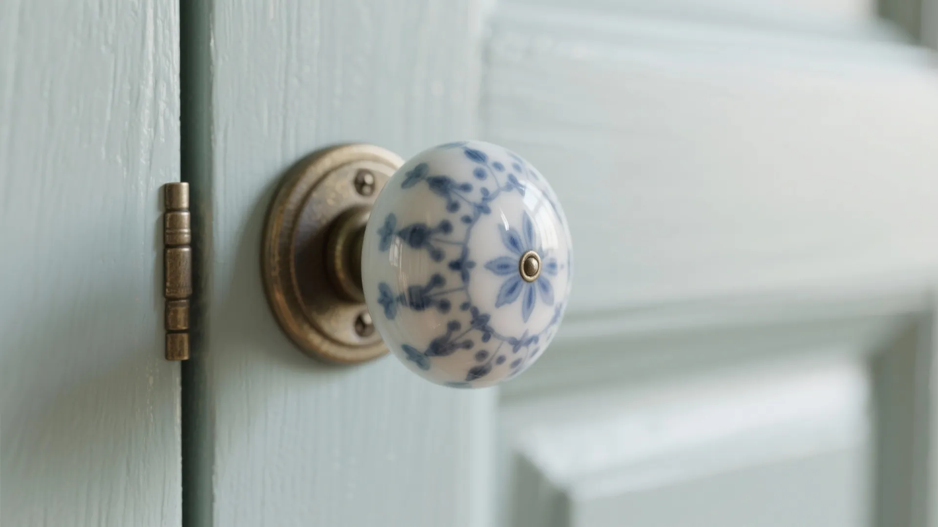 4. Ceramic and Patterned Knobs for Personality