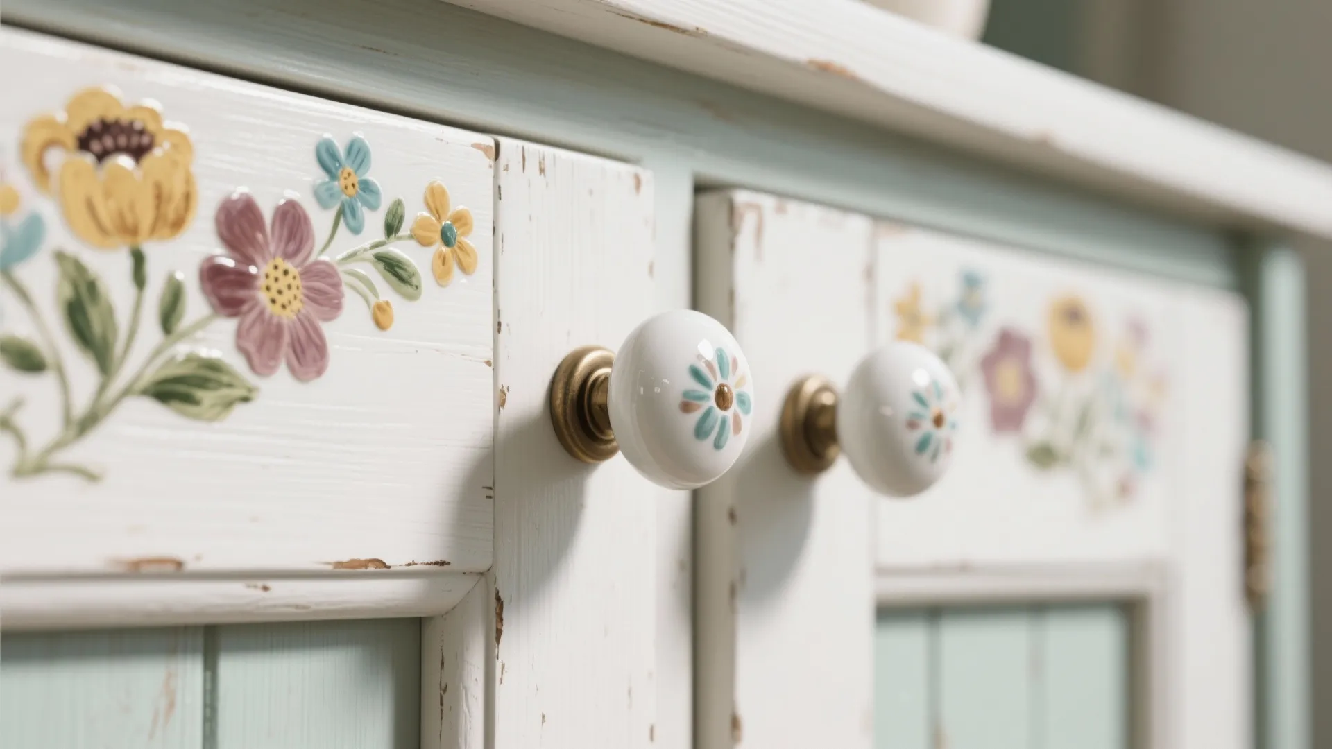 3. Ceramic Farmhouse Knobs