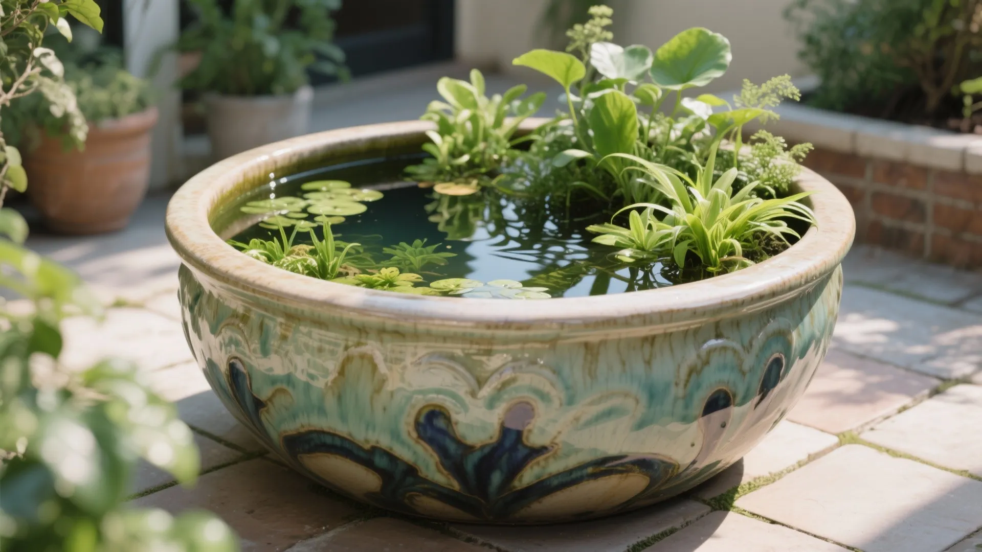 4: Ceramic Pot Pond