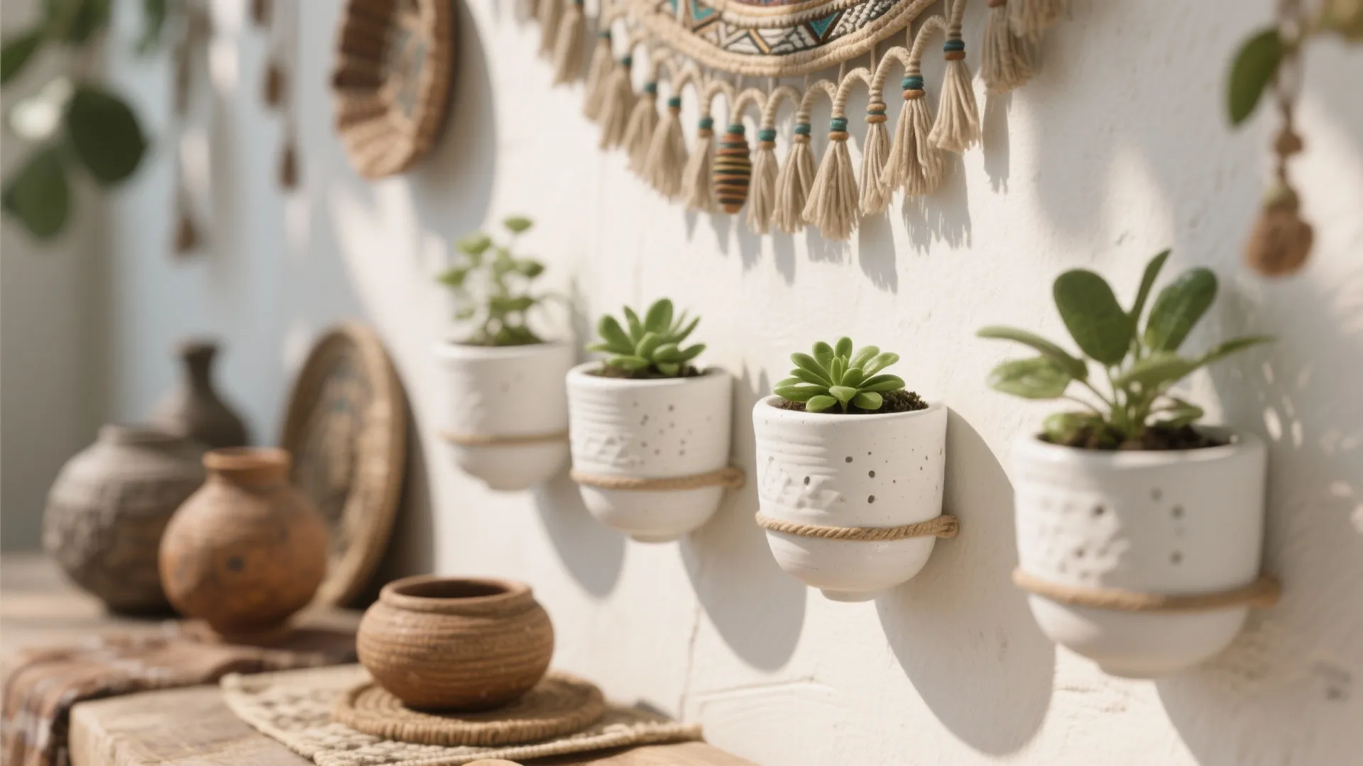 Ceramic Wall Planters