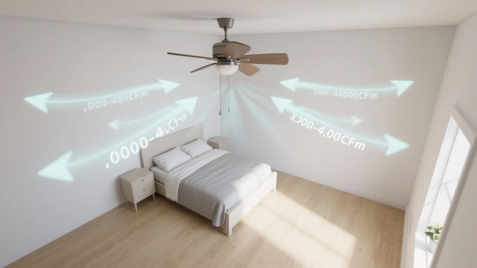 2) CFM and Room Size: Airflow Numbers That Actually Matter