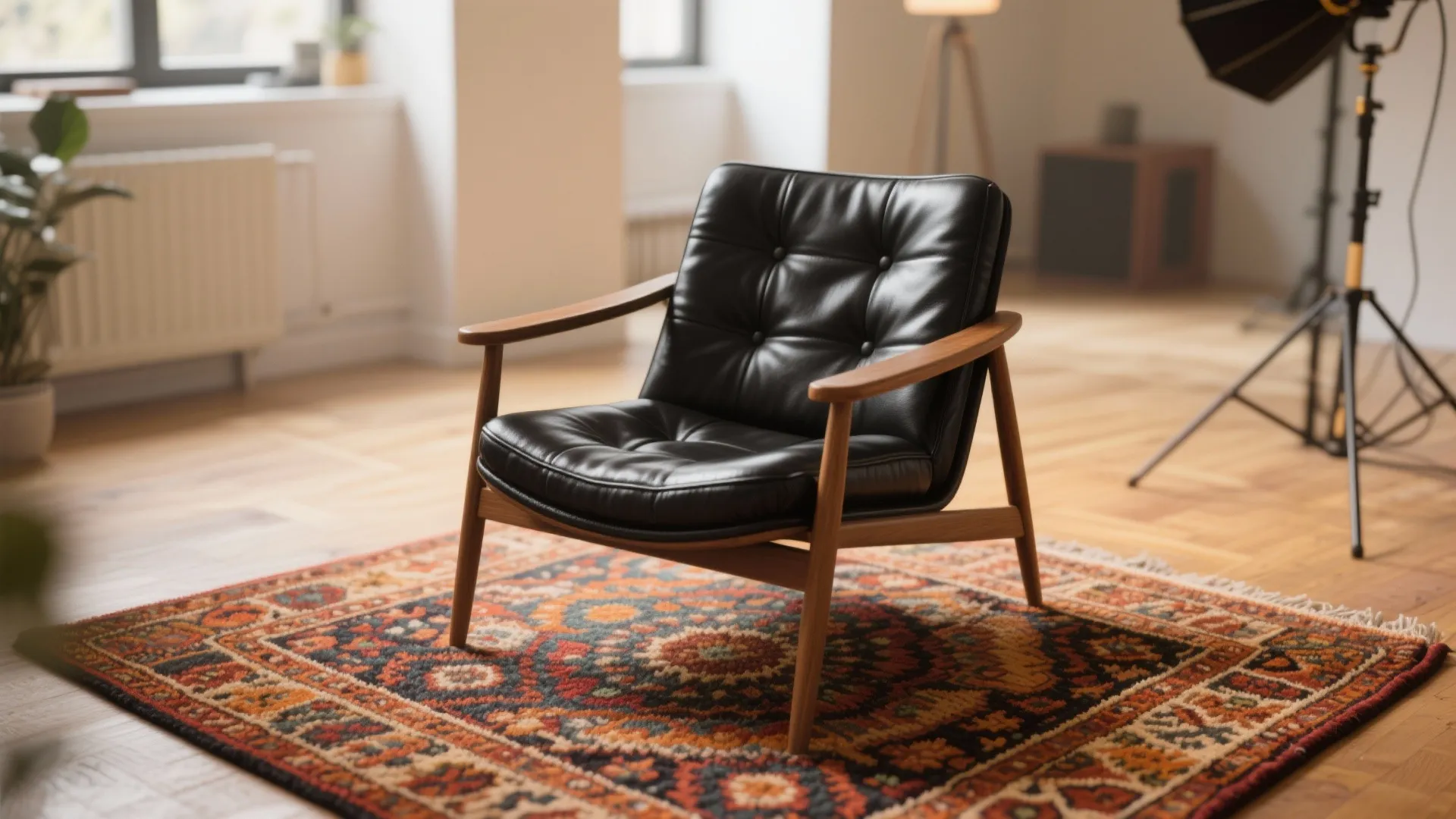 1. Anchor with a Bold Rug