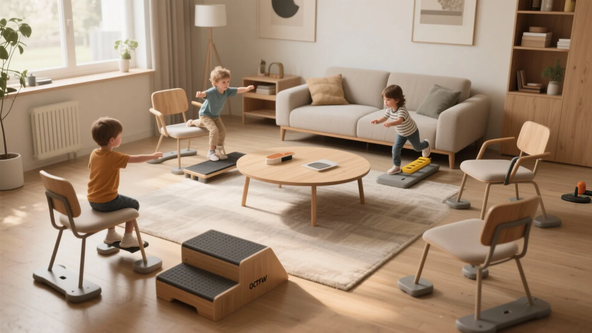 3. Chair Circuit Stations