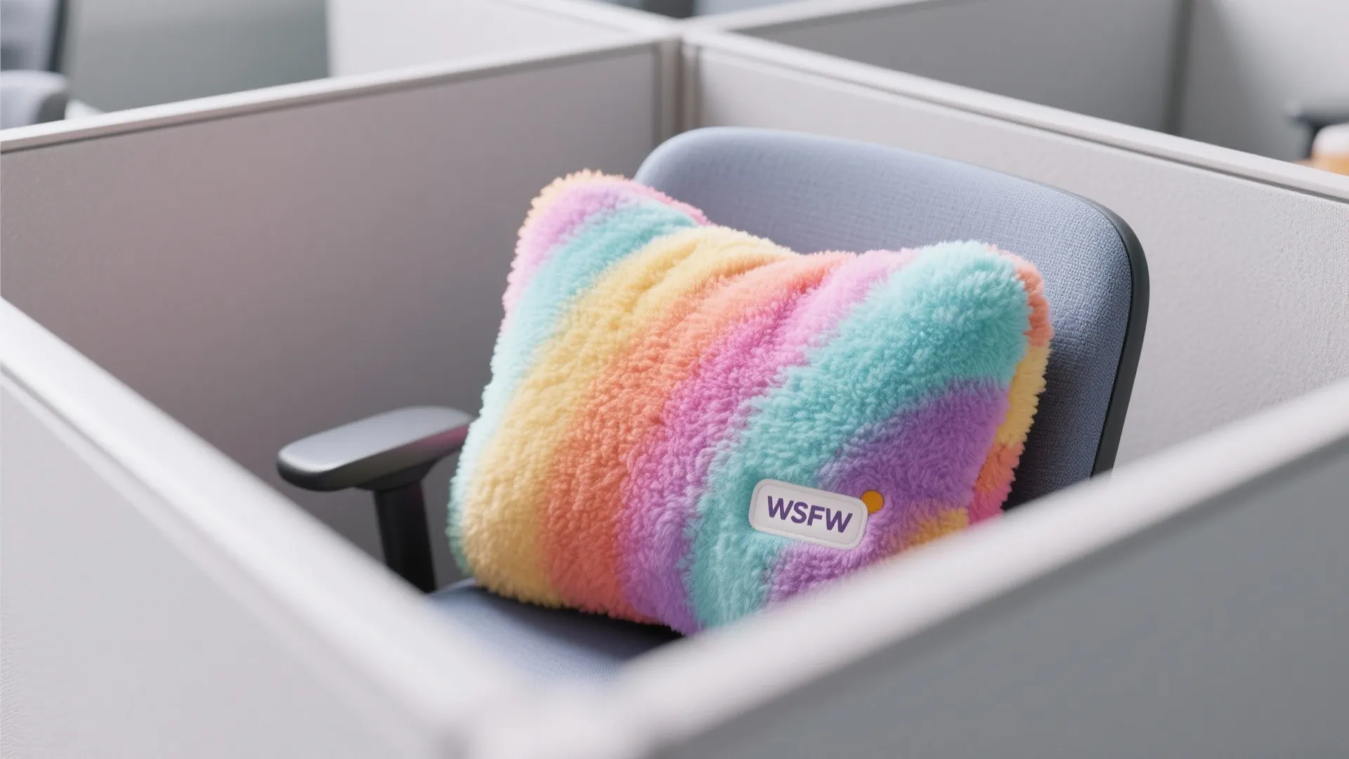 7. Swap Out the Office Chair Cushion