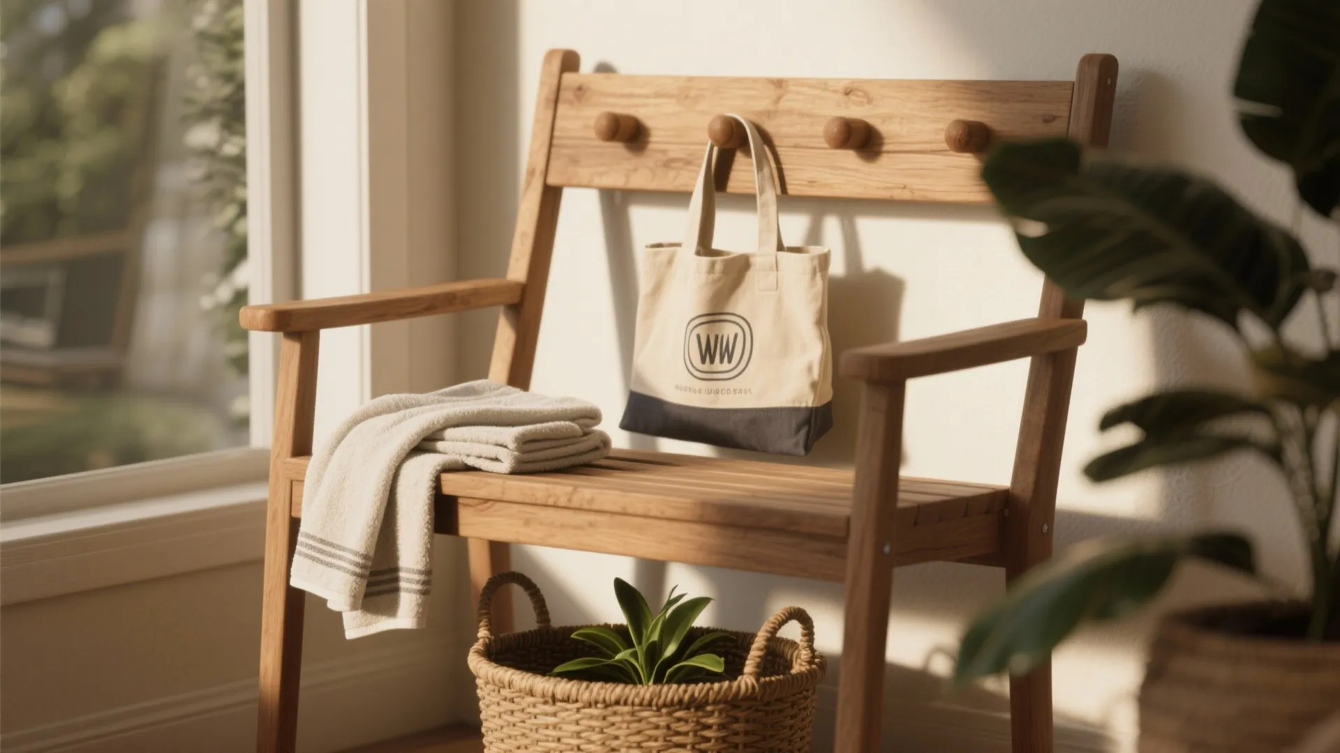 4. Use One Chair as a Multi-Functional Piece