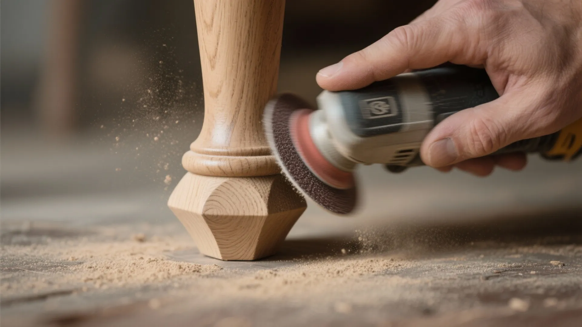 2. Revive chair legs, spindles and narrow furniture parts