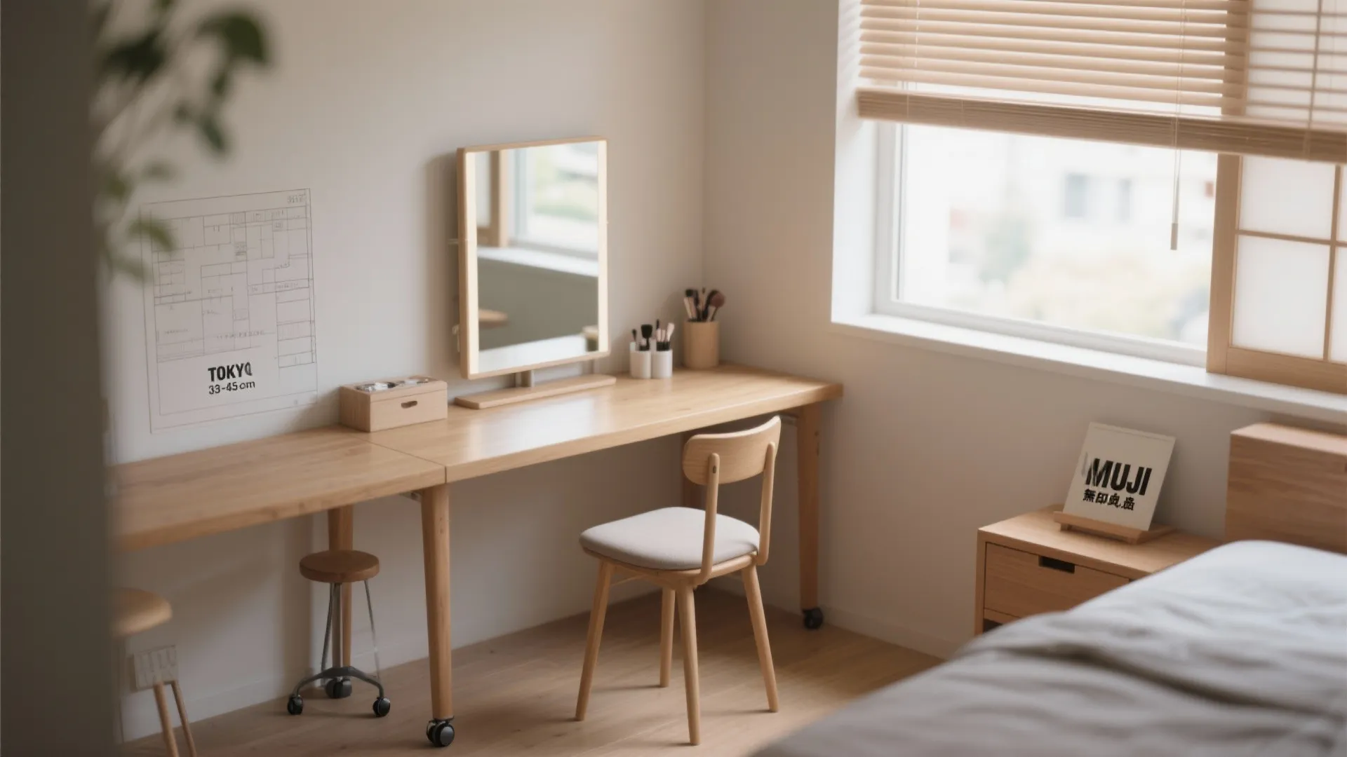 Tips 4: 椅子と鏡の“距離”が仕上がりを決める（動線規劃・日式風格）