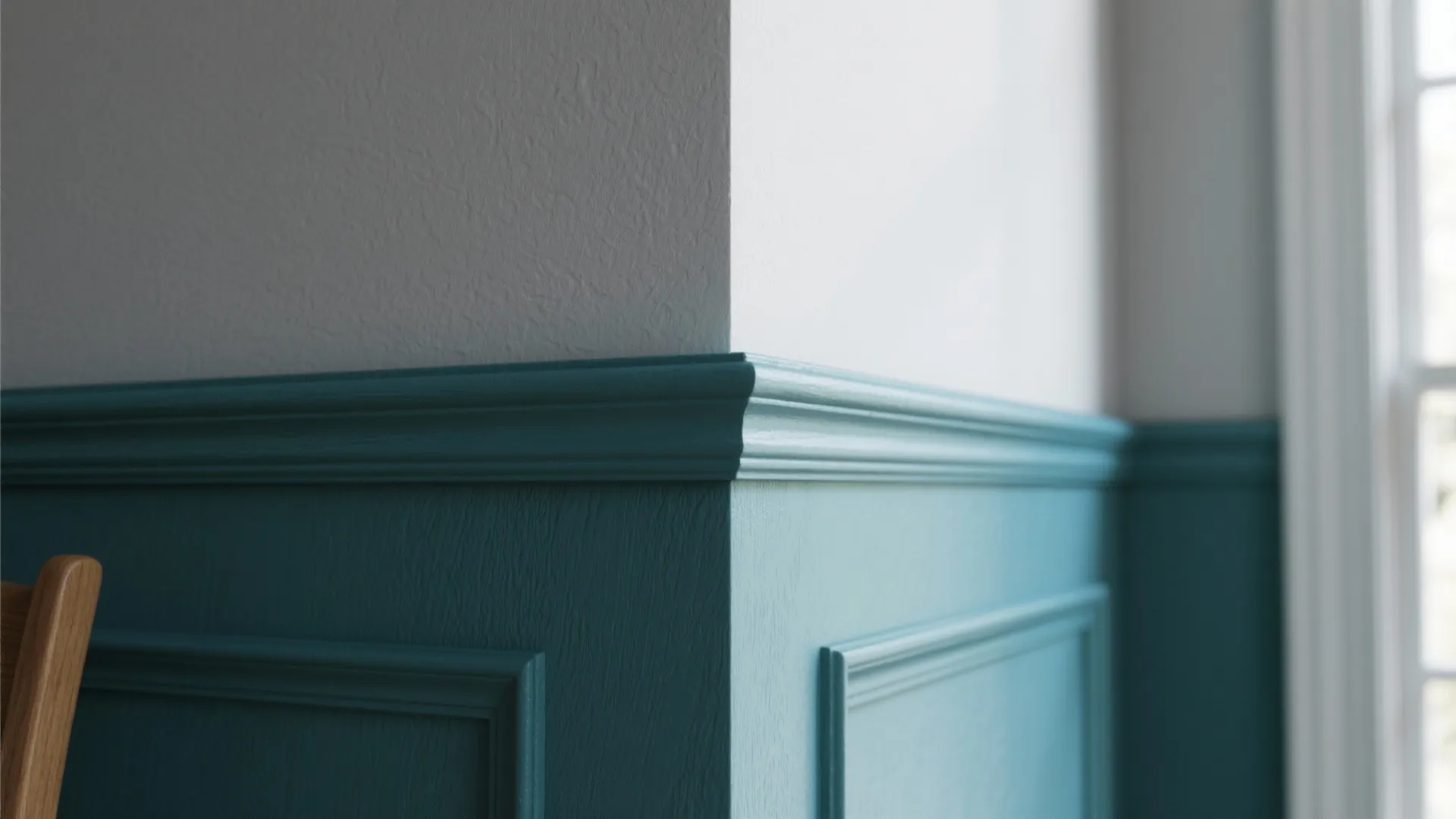 Two-Tone Wainscoting and Chair-Rail Splits