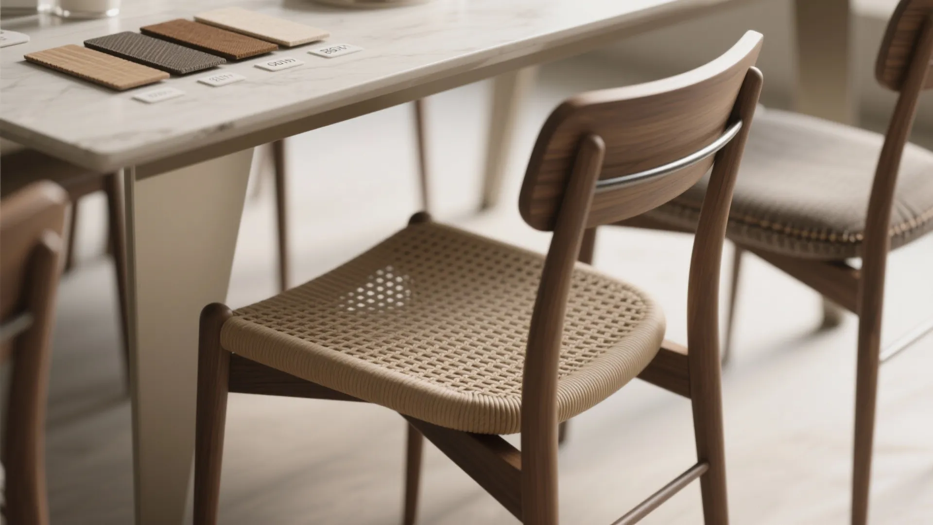 5. Scale your chairs and styling carefully