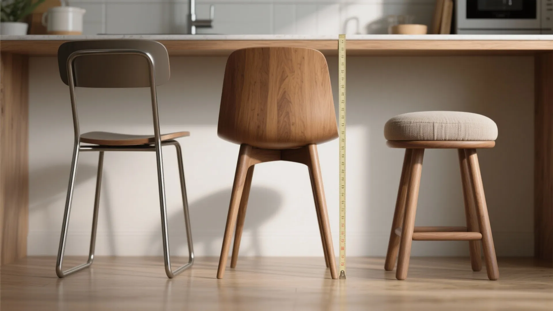 How I choose chairs for a small kitchen