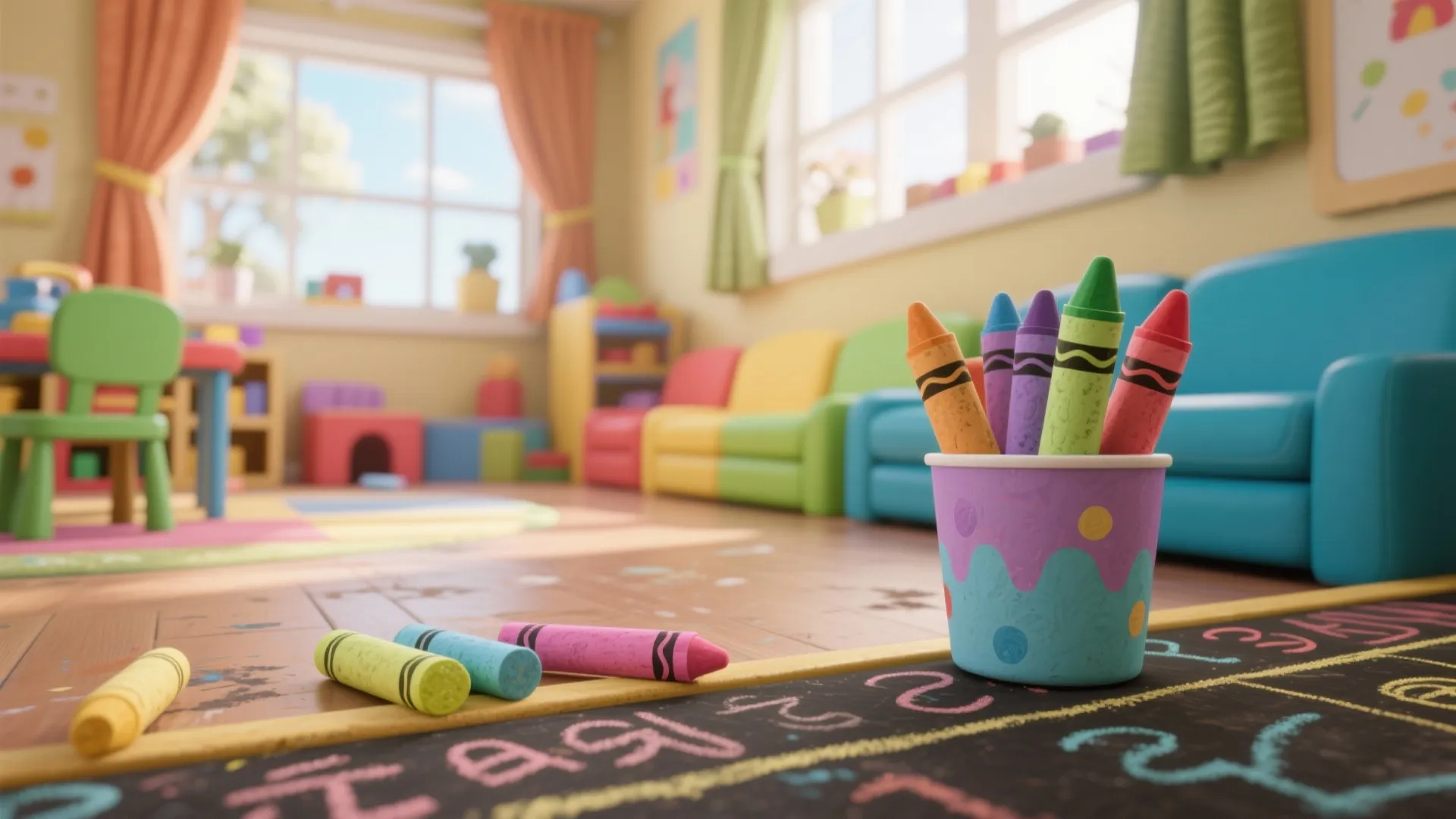 4. Chalk Crayons & Wax Alternatives for Little Hands