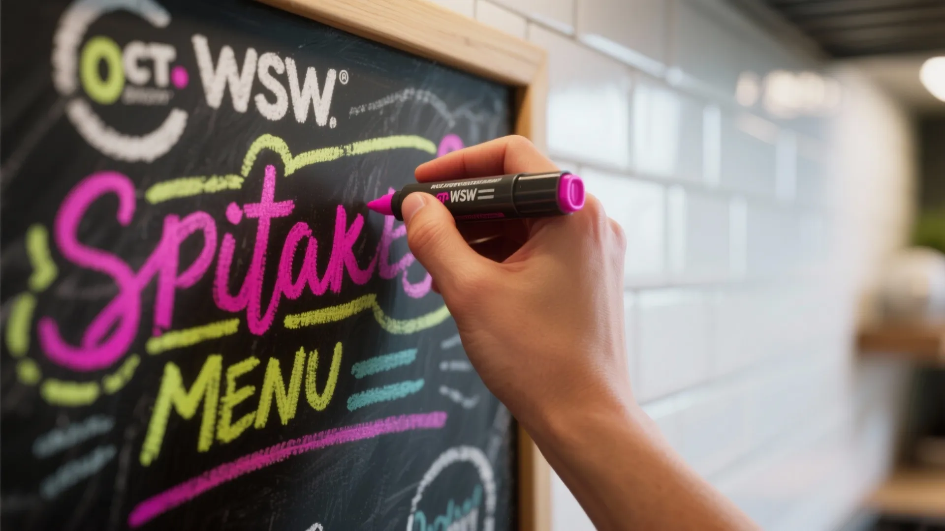 3. Chalk Markers for Bold, Vivid Designs