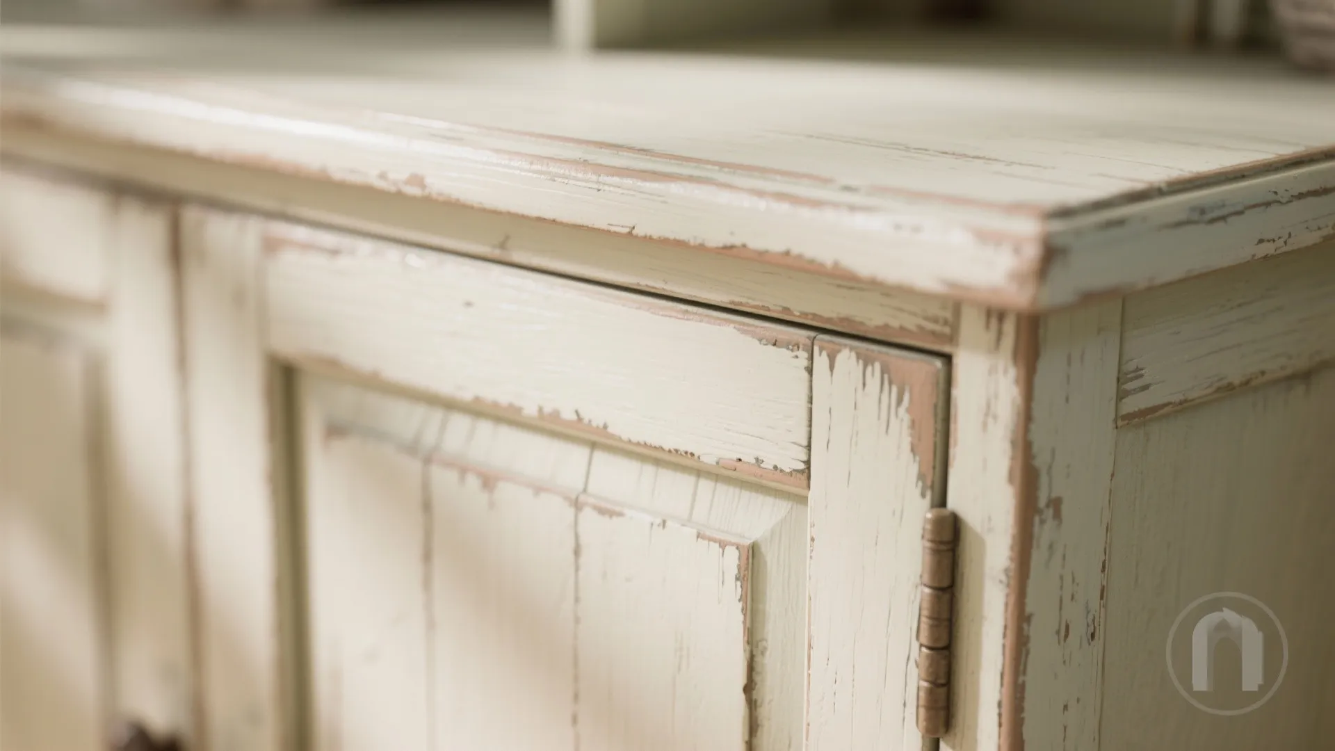 4. Chalk or milk paint for a vintage vibe