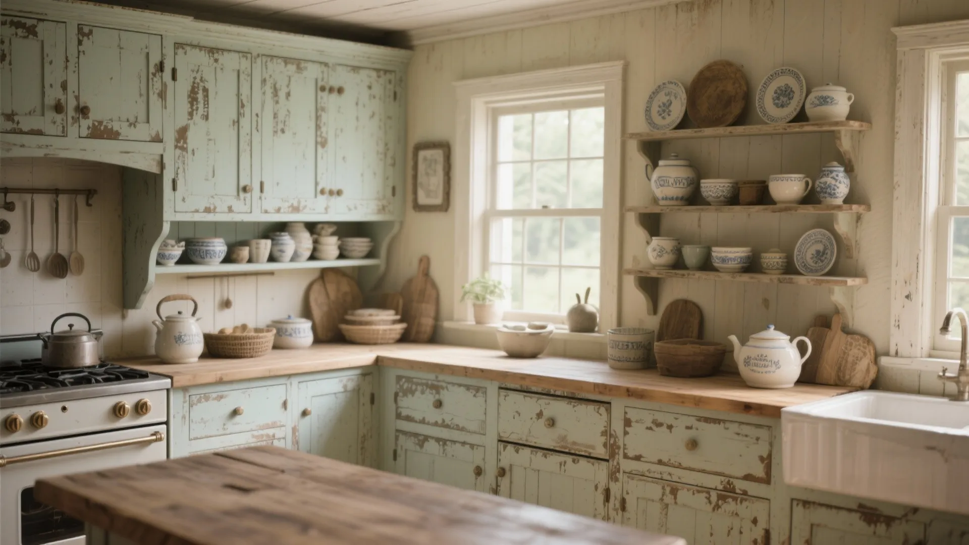 3: Chalk or milk paint for vintage charm