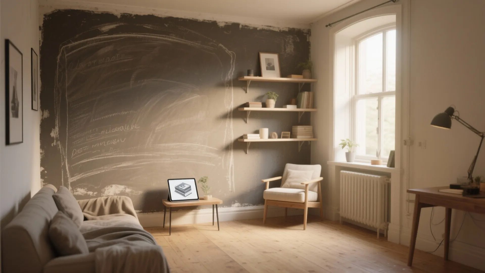 Chalk Paint on the Wall: 5 Ideas: Practical, budget-friendly chalk paint tips for small spaces from a pro designer