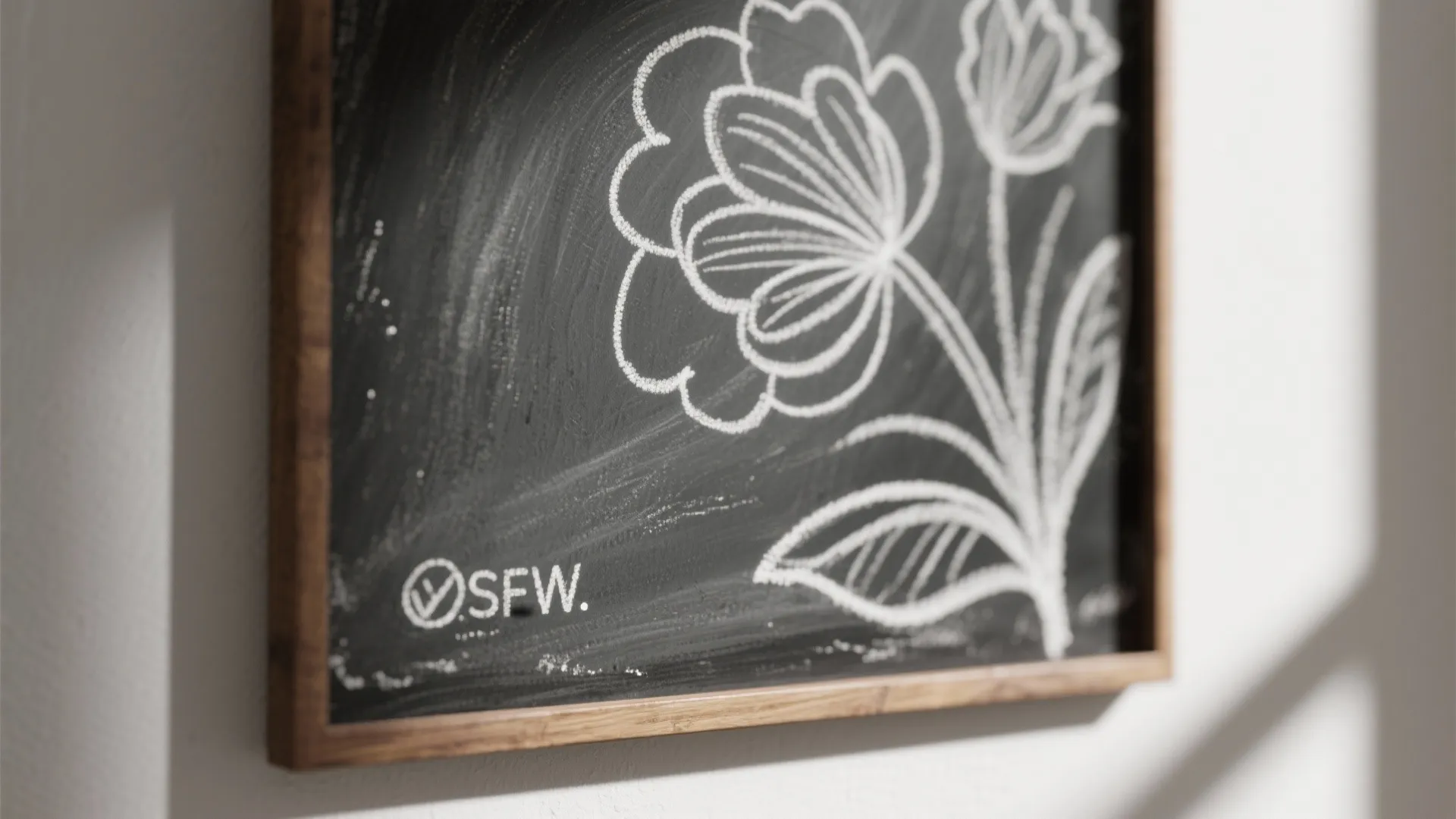 Chalk-Paint Accent for Seasonal Art